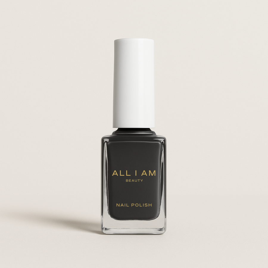 Classy Grey Nail Polish